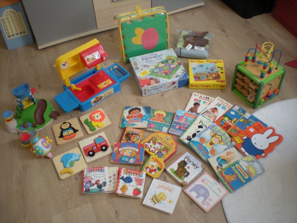 Gros lot jouets enfants 1er âge, Kinderen en Baby's, Speelgoed | Overig, Ophalen, Gebruikt, Jongen of Meisje