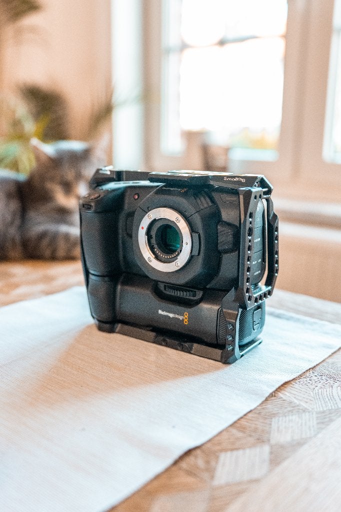 Blackmagic Pocket Cinema-camera 4K, Ophalen of Verzenden, Zo goed als nieuw, Camera
