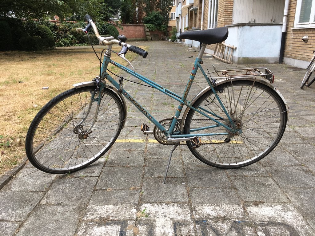 vintage toerfiets Batavus, 10 à 15 vitesses, Frein sur jante, Batavus, 53 à 56 cm
