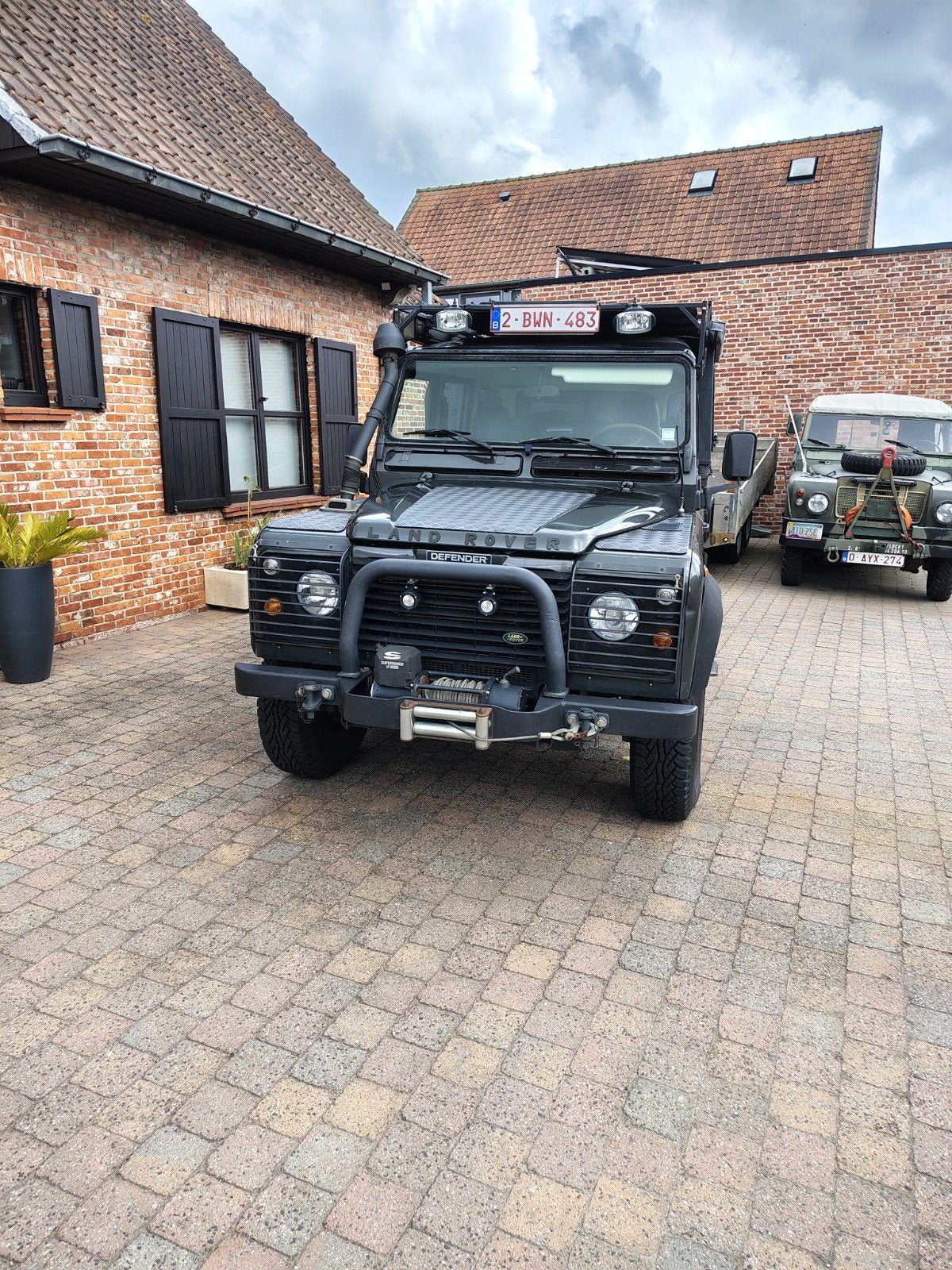 te koop defender in goede staat, Defender, Particulier, Luifel, Te koop
