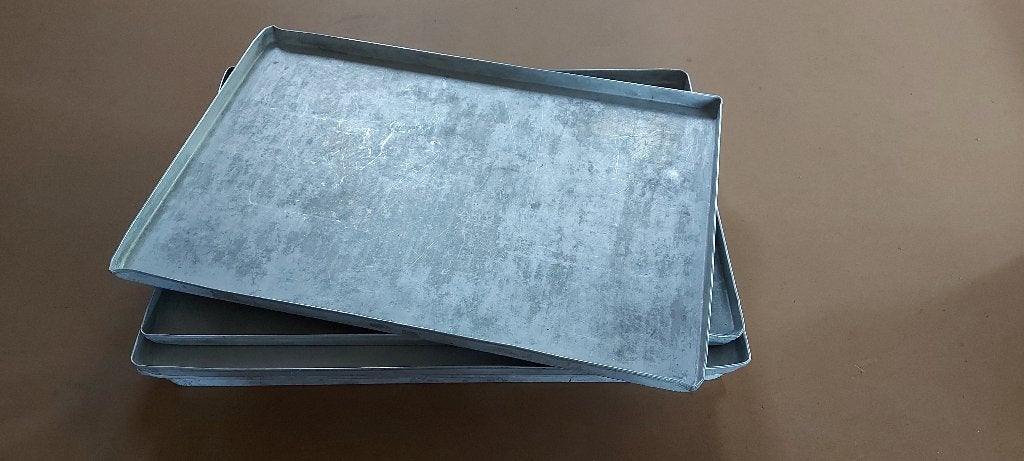 platen alu 60 op 40, Ophalen, Gebruikt