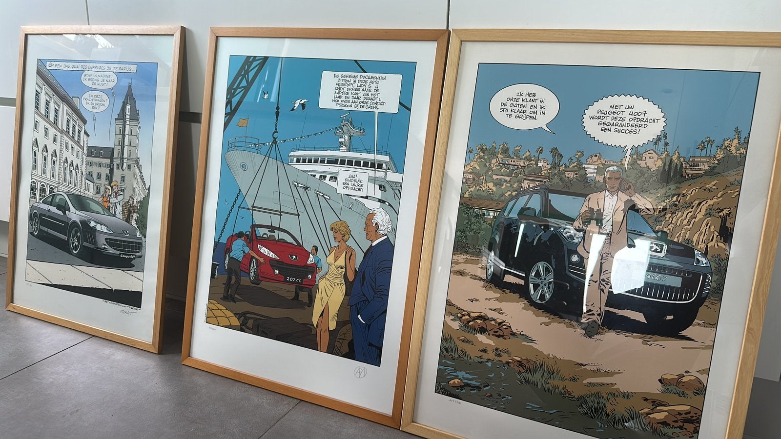 Strip kaders peugeot, Boeken, Strips | Comics, Zo goed als nieuw, Ophalen of Verzenden