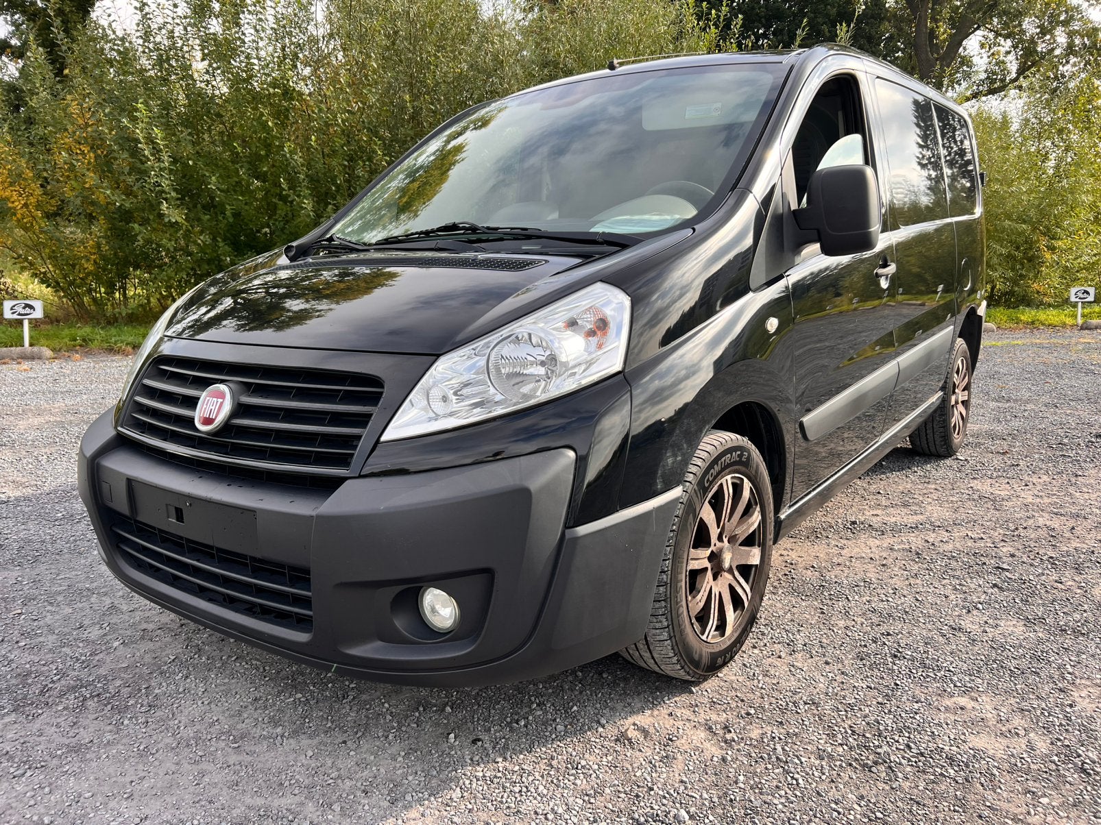 Fiat Scudo 2012 1.6 diesel 214000km, Auto's, Euro 5, Zwart, Bedrijf, 1560 cc