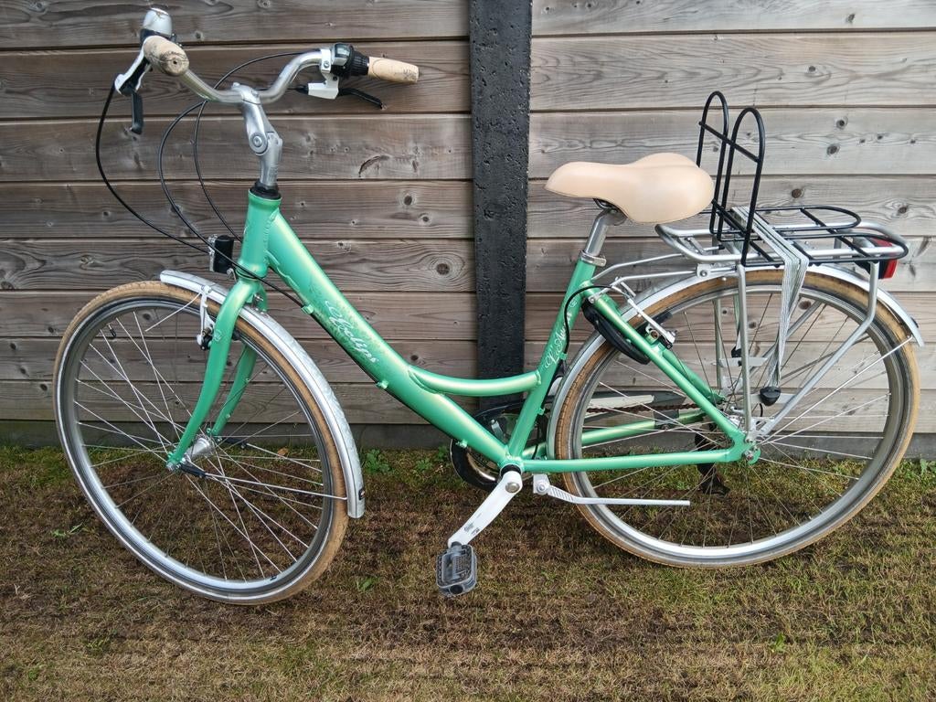 Fiets L´Avenir Eclips, maat 48, 7 versnellingen, groen., Fietsen en Brommers, Ophalen, Versnellingen