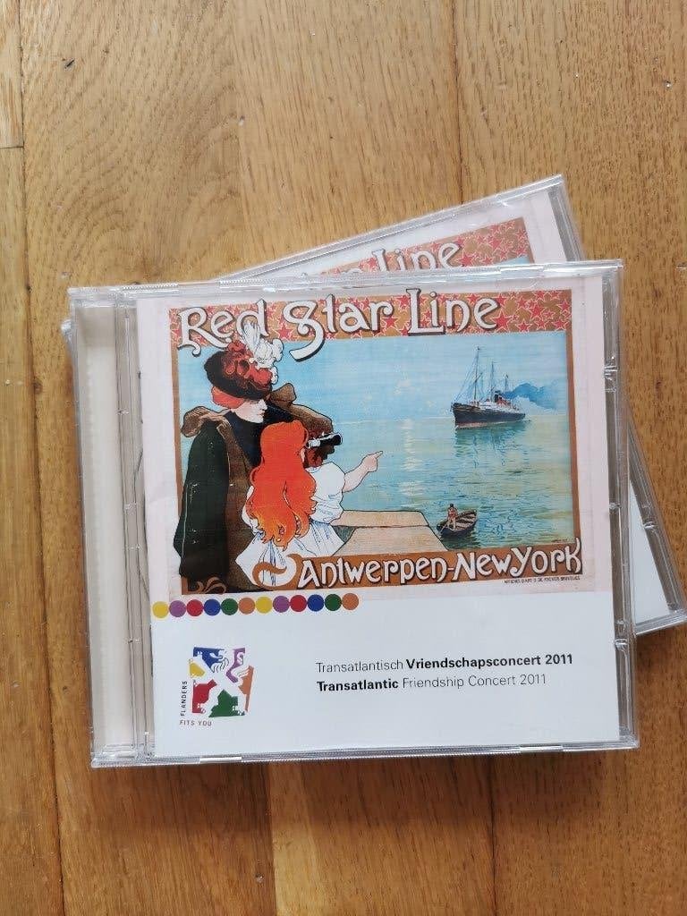 CDs vriendschapsconcert red star line, Enlèvement, 2010 - 2019, Comme neuf