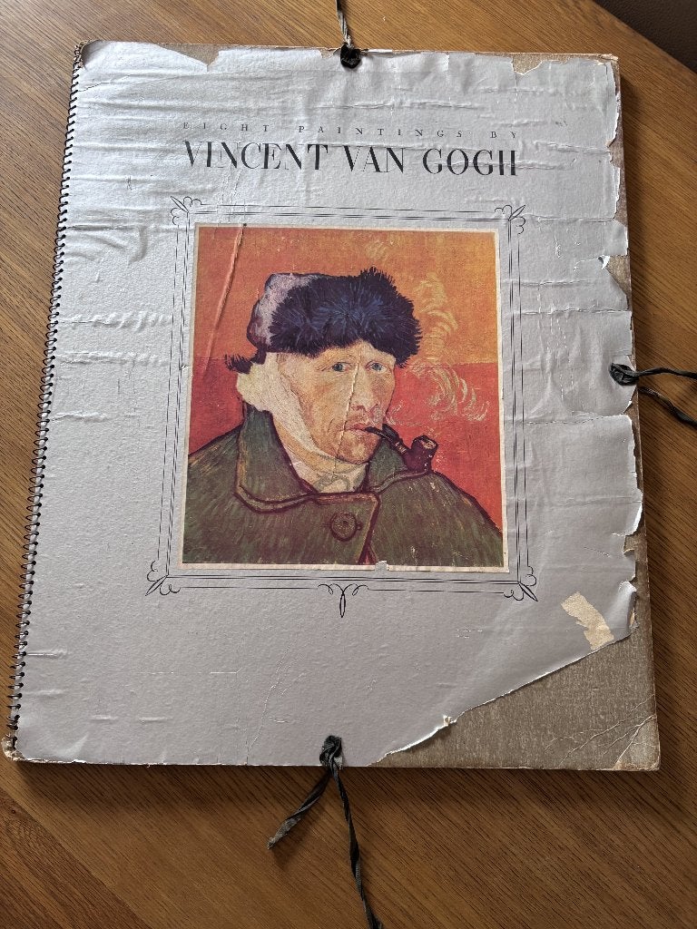 Vintage kunstportofolio Vincent van Gogh, Antiek en Kunst, Ophalen