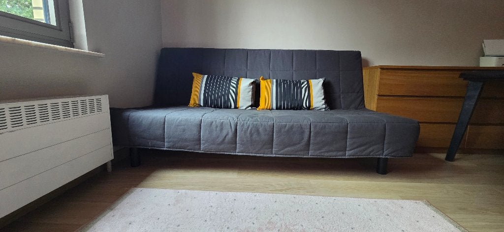 IKEA Beddinge (nu NYHAMN) zetelbed - Perfect voor een kot!, Ophalen, Gebruikt, 140 cm, Twijfelaar