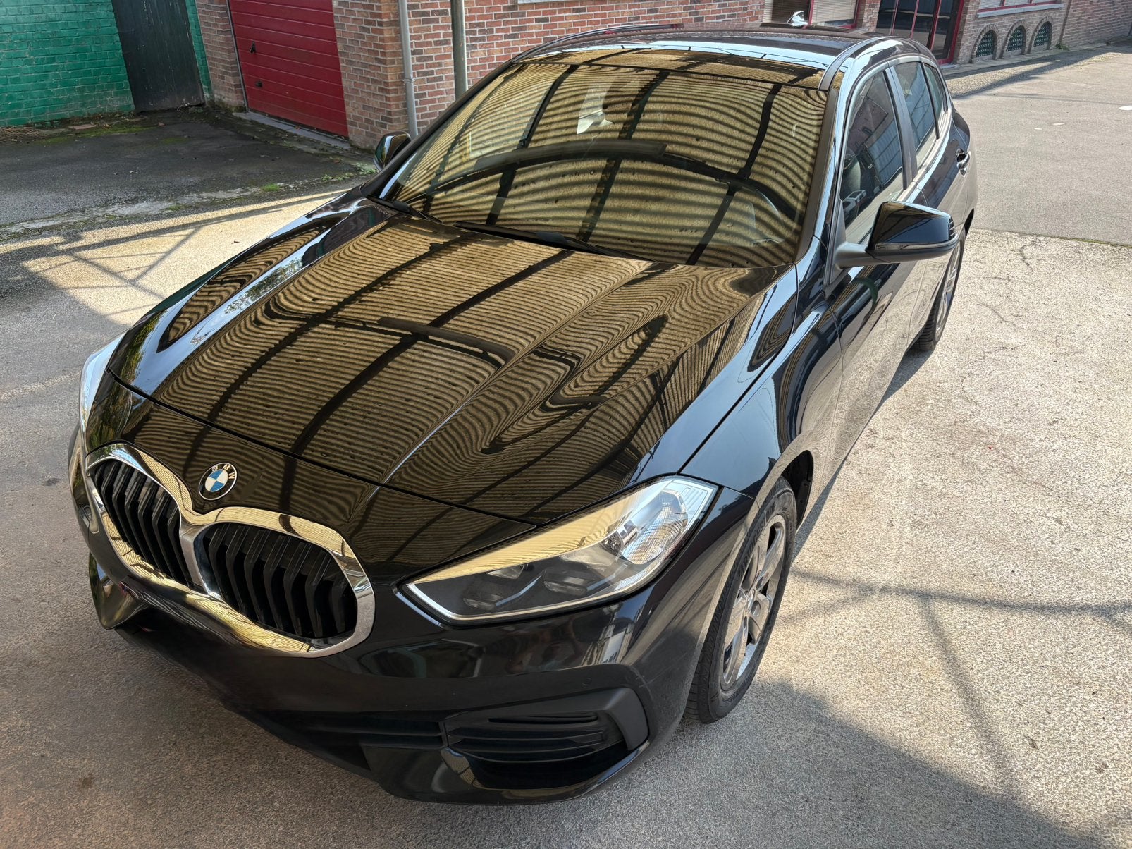 Bmw 116d automatische versnellingsbak, Auto's, Zwart, 5 deurs, Particulier, Te koop
