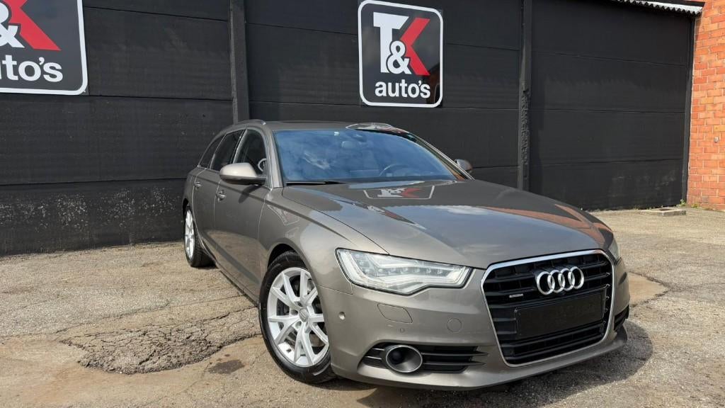 Audi A6 3.0 TDI 2012 – FULL OPTION, Auto's, Automaat, Leder, 5 deurs, Dealer onderhouden