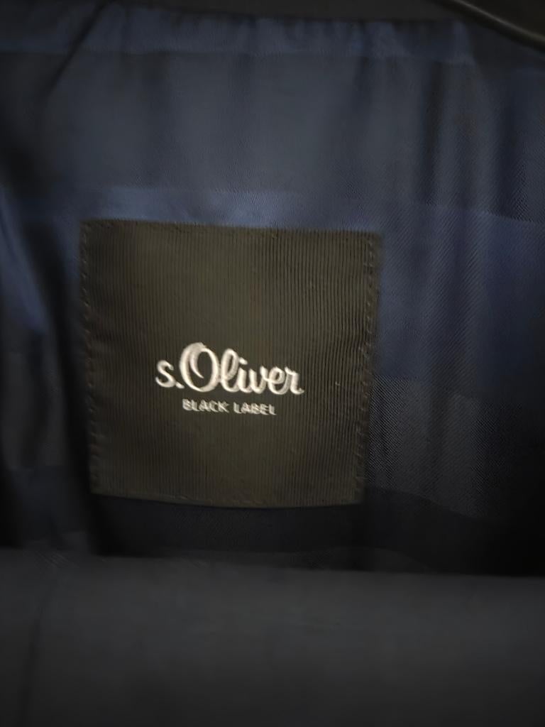 Donkerblauw pak van s  Oliver, Ophalen of Verzenden, Zo goed als nieuw, Overige maten