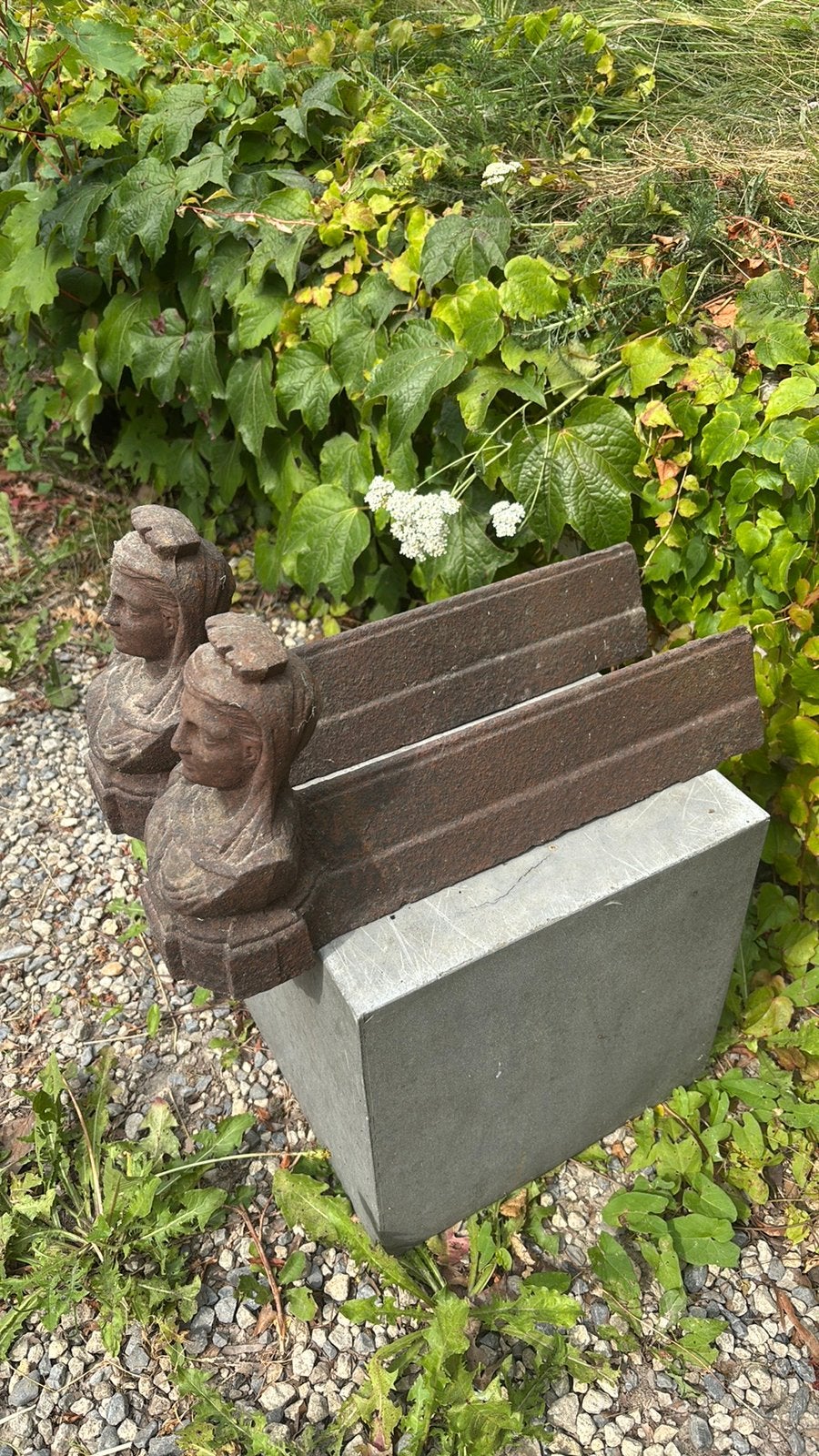 2 ornamenten voor rooster haardvuur, Antiek en Kunst, Ophalen