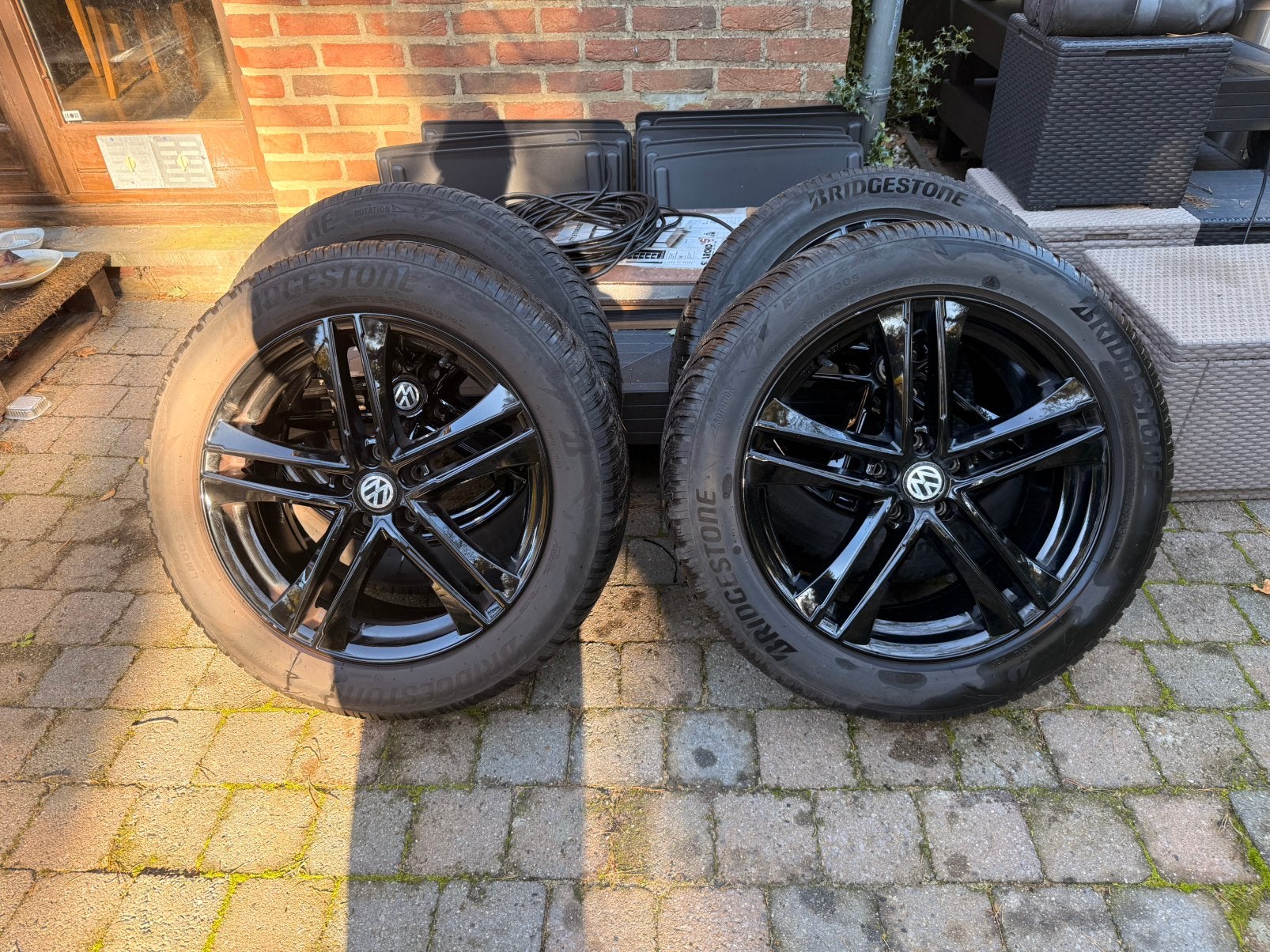 Kit hiver 19" VW ID.4 / ID.5 / Skoda Enyaq, Autos : Pièces & Accessoires, Pneus et Jantes, Pneus hiver, 255 mm, Véhicule de tourisme