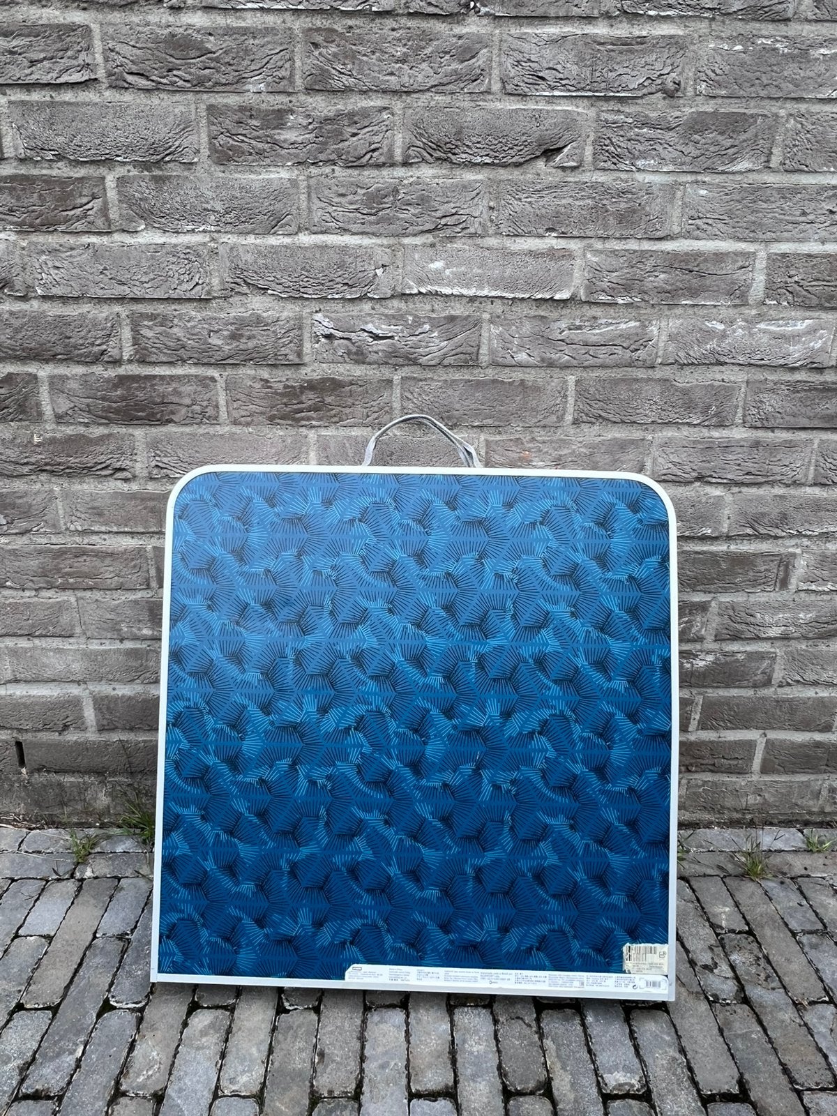 Opvouwbare kampeertafel met 4 krukjes, Caravanes & Camping, Meubles de camping, Enlèvement, Utilisé, Table de camping