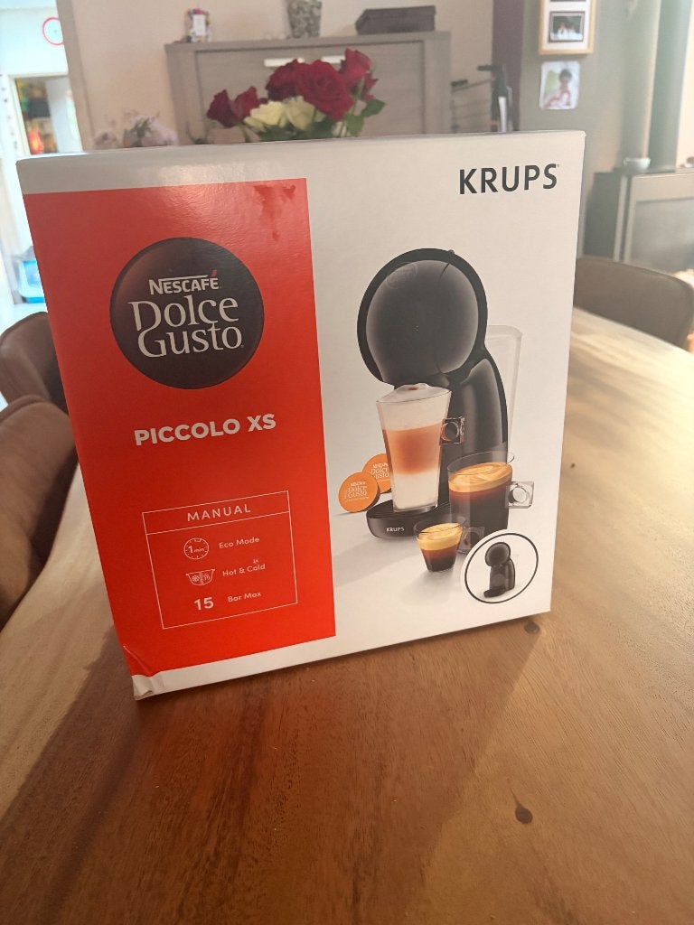 Cafetière Krups Piccolo xs, Neuf, Autres modèles, Réservoir d'eau amovible, Enlèvement ou Envoi