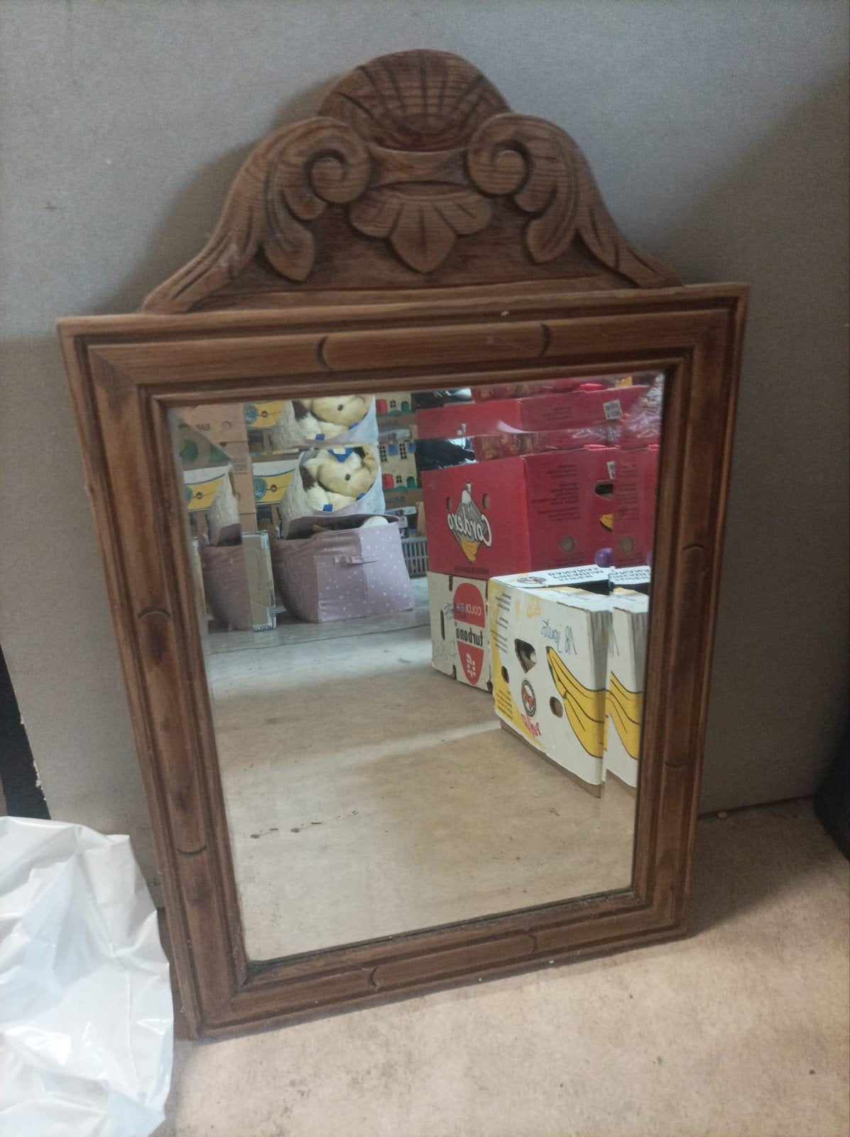 Miroir très ancien, Enlèvement, Rectangulaire, Moins de 50 cm, Moins de 100 cm