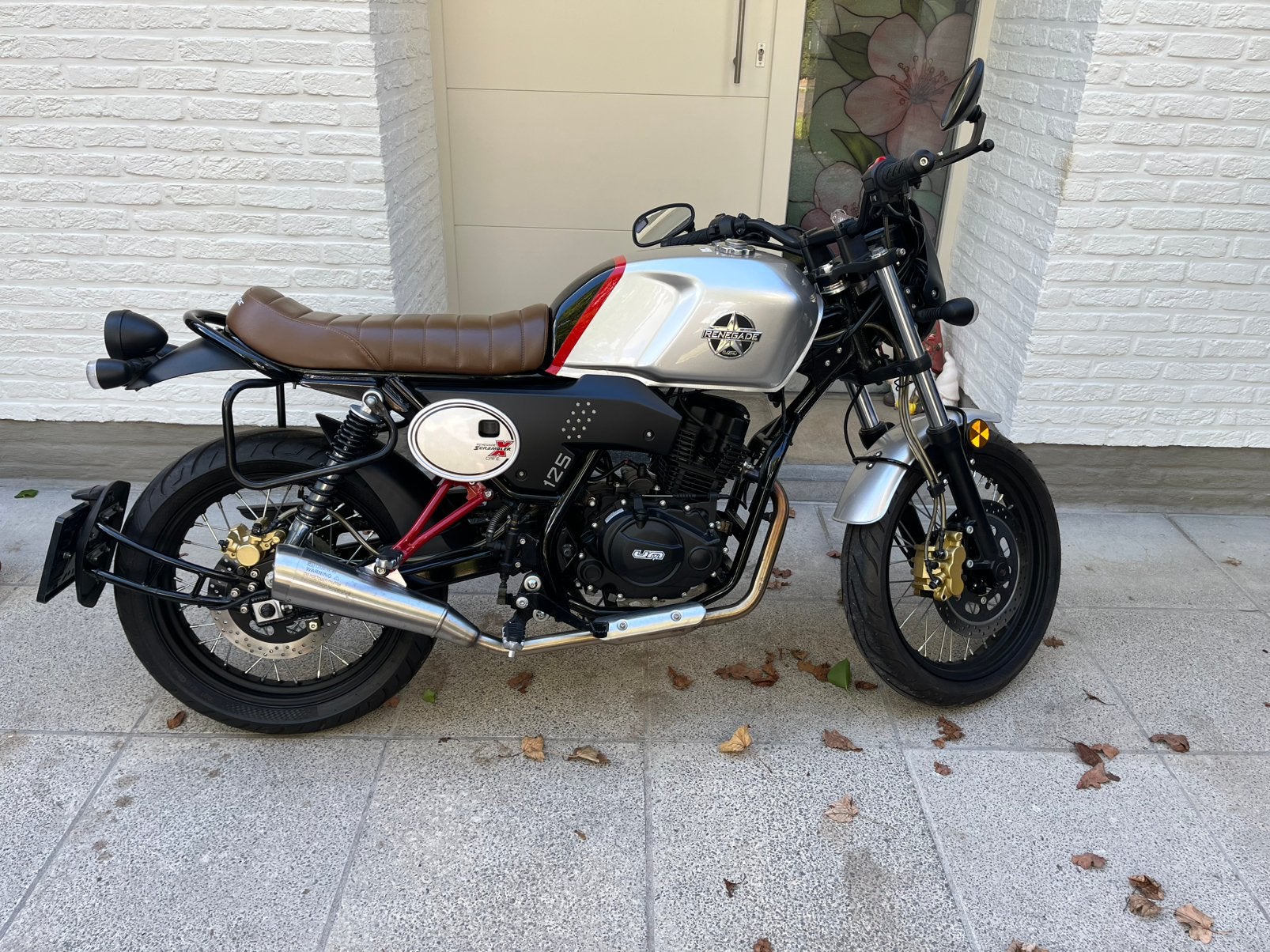 UM Scrambler X Café 125, slechts  266 km!, Nieuw, 125 cc
