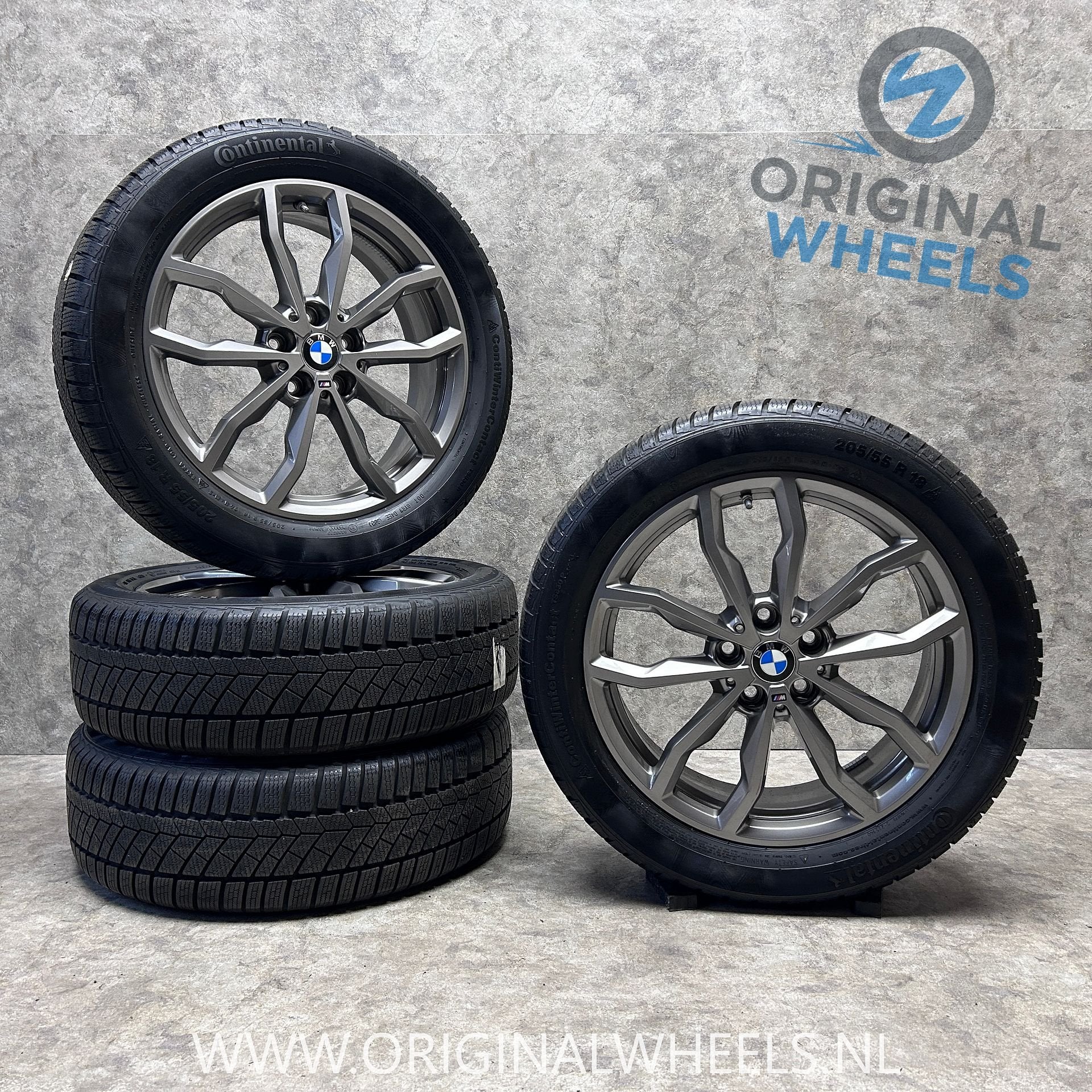 ✅ 18 inch originele velgen + winterbanden BMW X1 X2 711 M, Autos : Pièces & Accessoires, Pneus et Jantes, Pneus hiver, Véhicule de tourisme