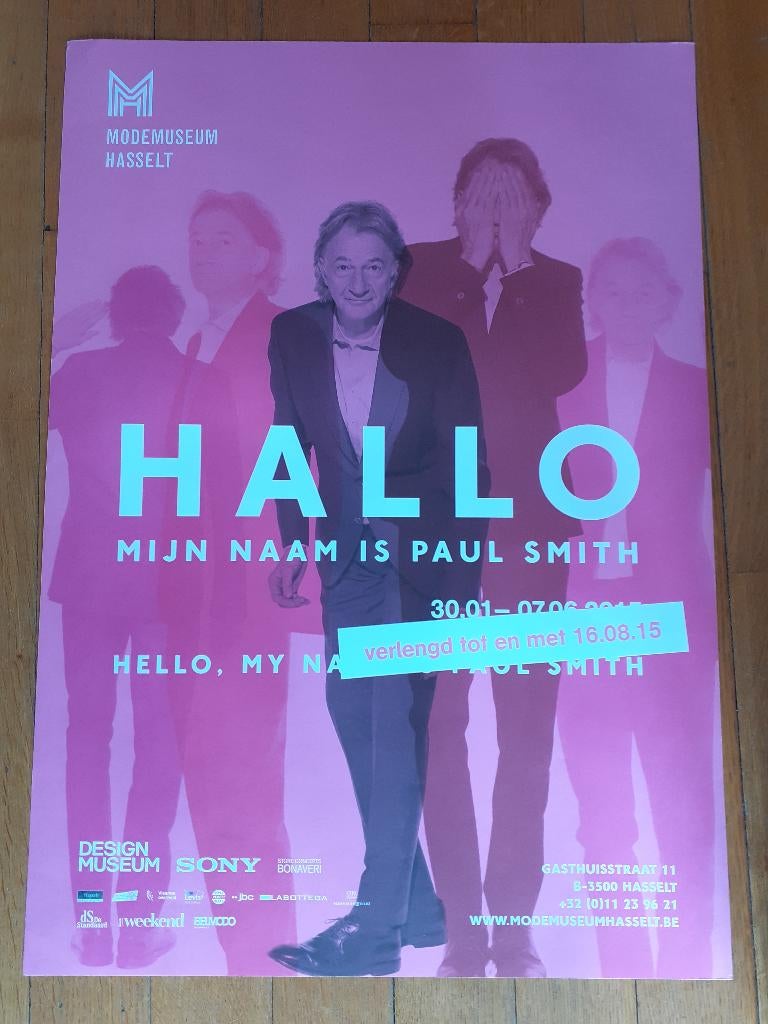 Affiche Paul Smit, Verzamelen, Ophalen, Nieuw