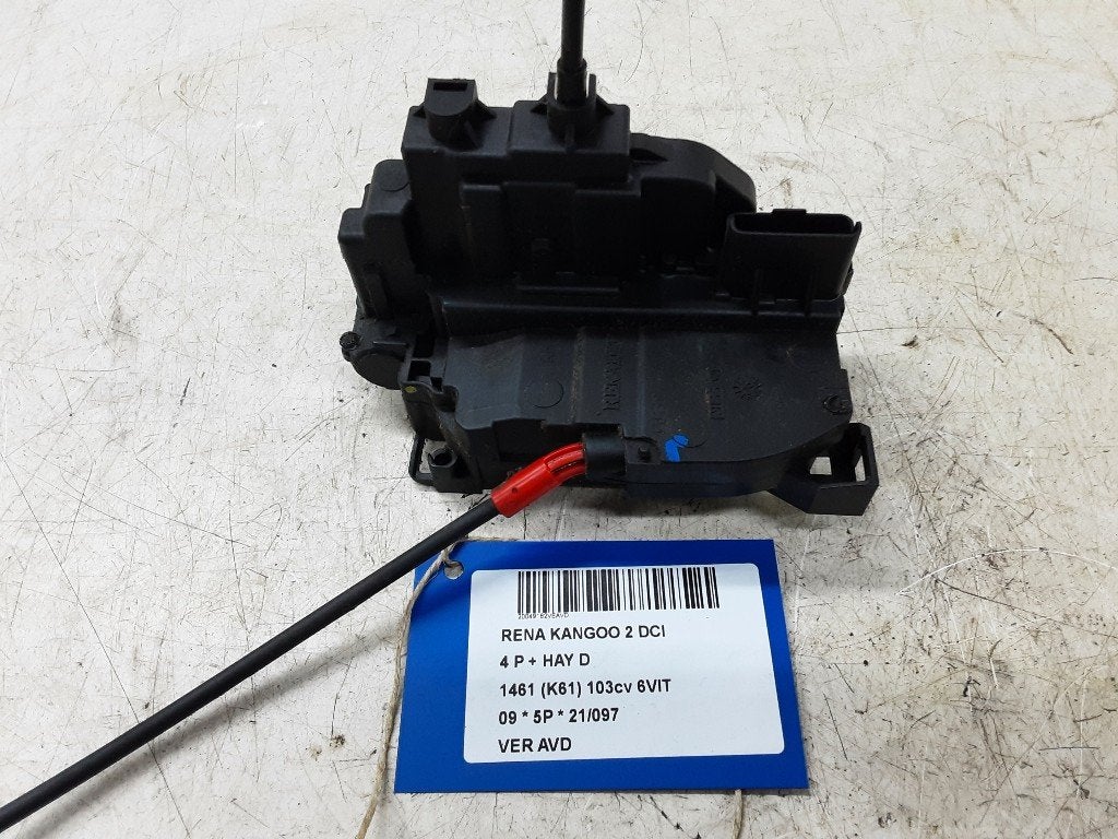 SERRURE DE PORTE AVANT DROITE Kangoo / Grand Kangoo (KW), Autos : Pièces & Accessoires, Utilisé, Avant, Renault