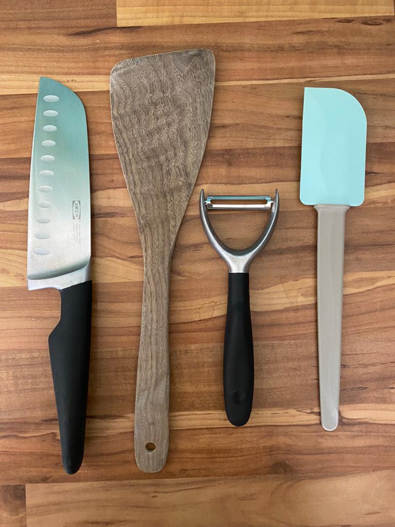 Set cuisine IKEA, Enlèvement ou Envoi, Comme neuf, Couverts en vrac, Résiste au lave-vaisselle