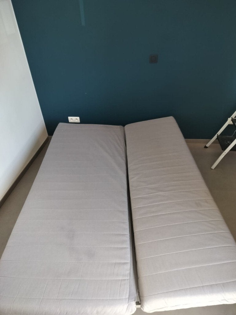 slaapbank, Ophalen, Gebruikt, Tweepersoons, 140 cm