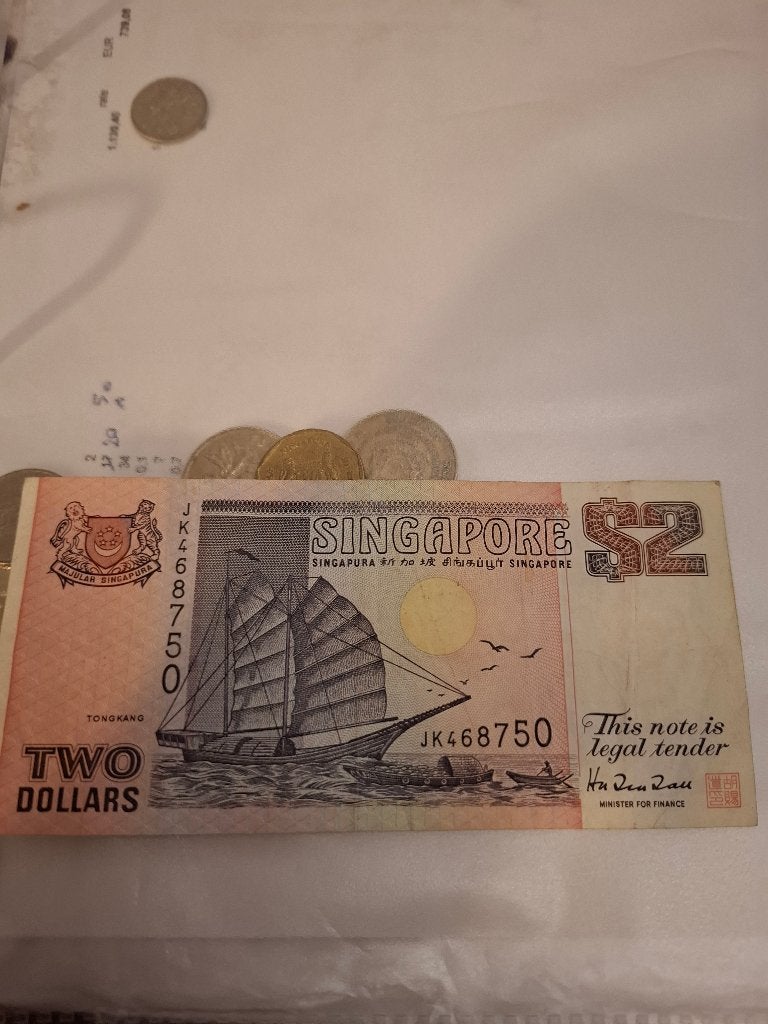 Oud geld, Ophalen, Munten en Bankbiljetten