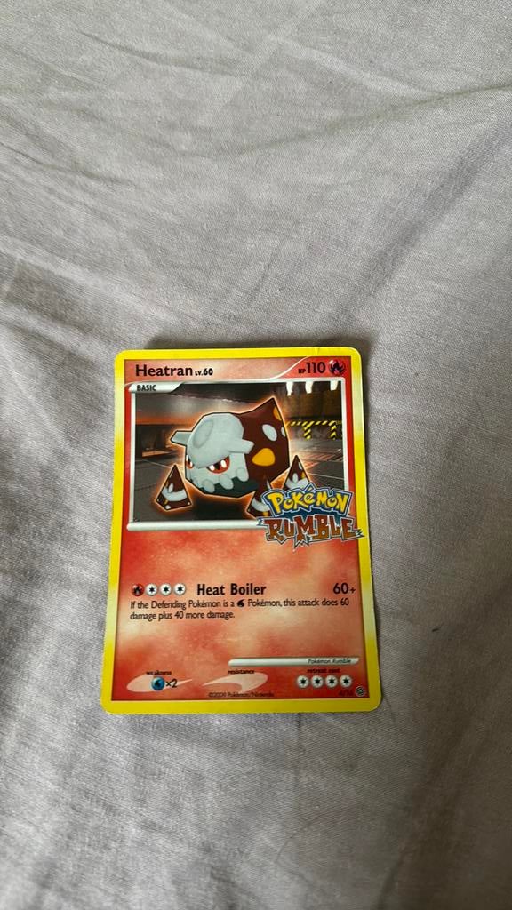 Pokemon Rumble - Heatran, Ophalen of Verzenden, Zo goed als nieuw