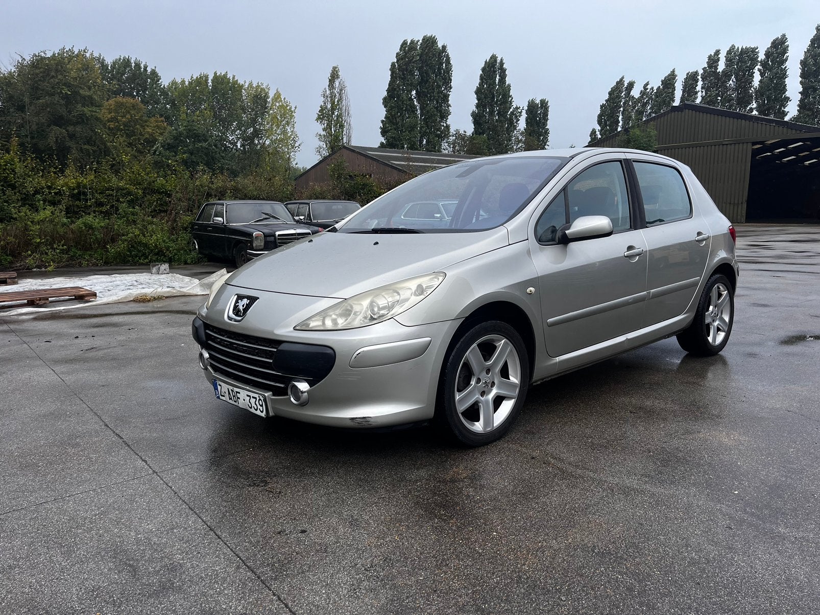 PEGO 307 BENZINE AUTOMAT VAN 2007 MET 137DKM PERFECTE STAAT, Autos, Argent ou Gris, Achat, Entreprise, Berline
