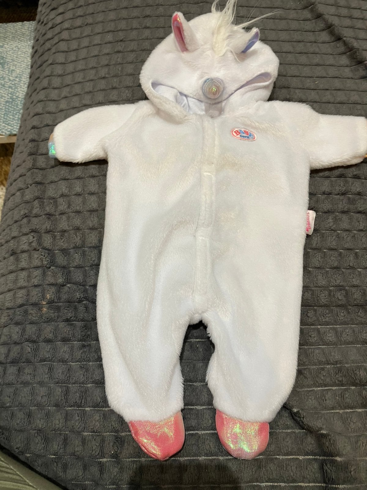 Onesie unicorn baby born zapf creation voor pop 43 cm, Kinderen en Baby's, Speelgoed | Poppen, Ophalen of Verzenden