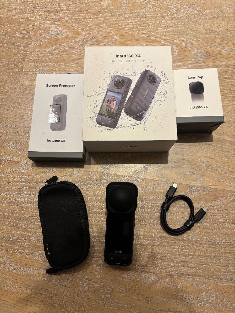 Insta360 X4 8K - In Originele Doos + accesoires (Krasvrij), Ophalen of Verzenden, Zo goed als nieuw, Overige merken