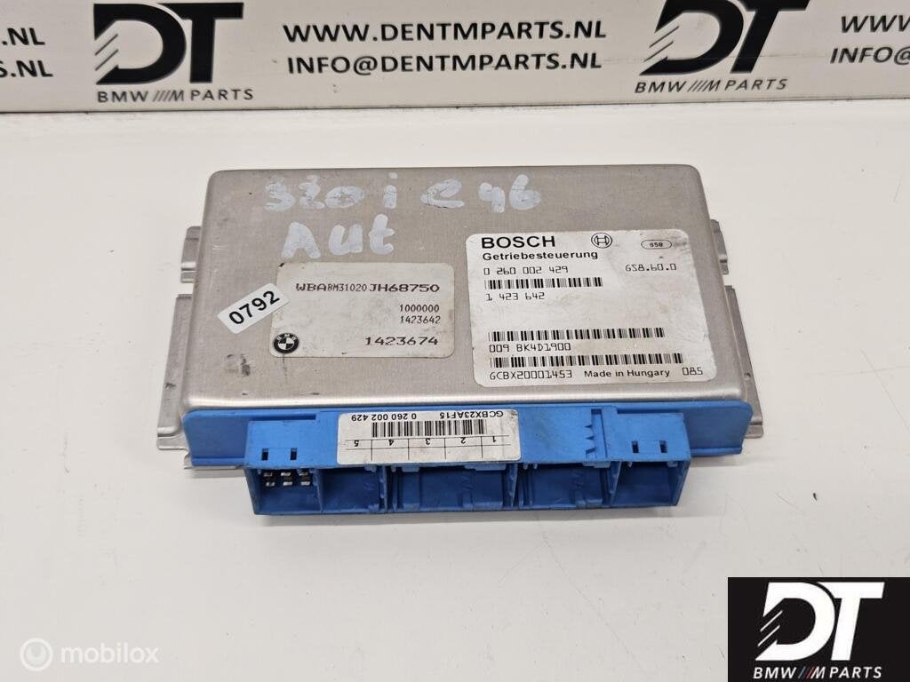 Computer automaat BMW E46 323i M52 GS8.60.0 24601423642, Enlèvement ou Envoi, Utilisé