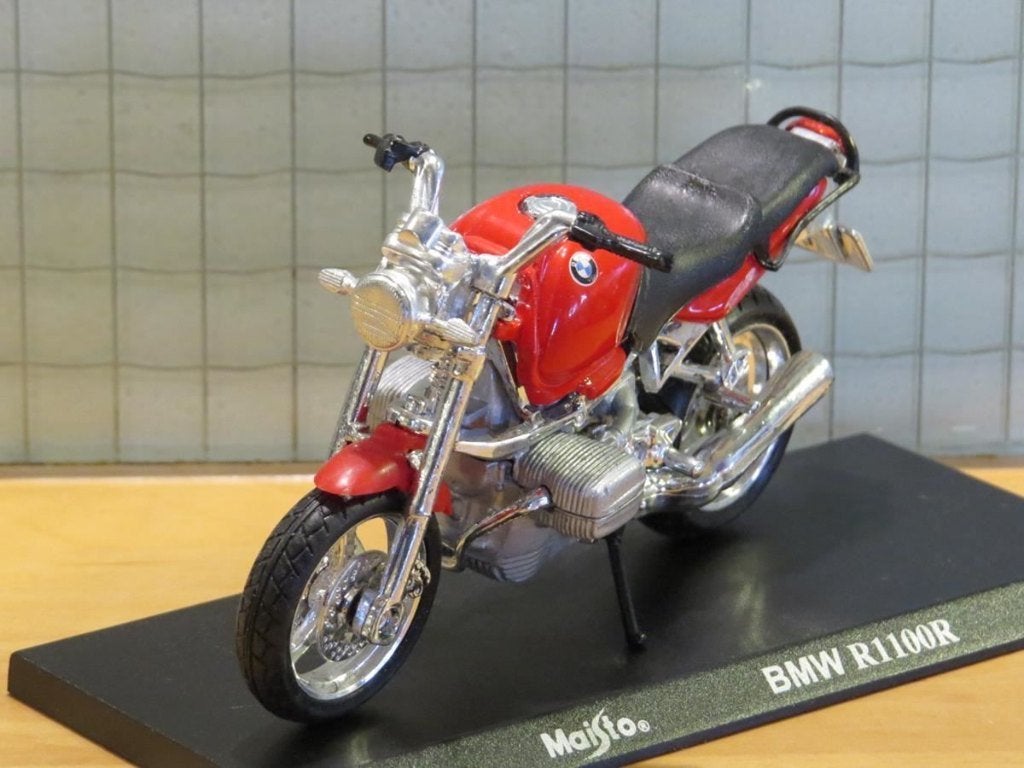 BMW R1100R 1:18 Maisto blister, Hobby & Loisirs créatifs, Voitures miniatures | 1:18, Enlèvement ou Envoi, Neuf, Moteur, Maisto
