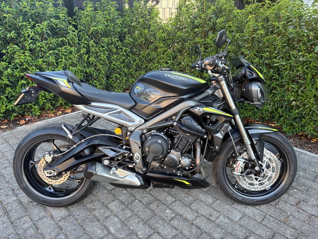 Triumph Street Triple 765 RS ABS + Garantie + Onderhoud!, Motoren, Motoren | Triumph, Occasion, Motorrijbewijs A, Bedrijf, 3 cilinders