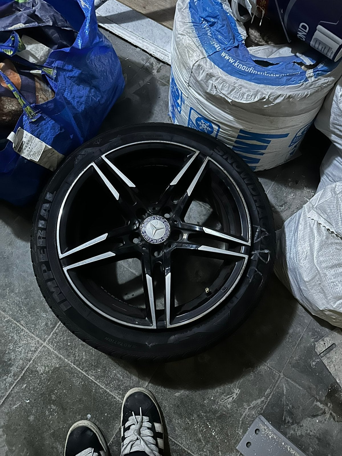 4 VELGEN / JANTES AMG Mercedes, Auto-onderdelen, Ophalen, Velg(en)