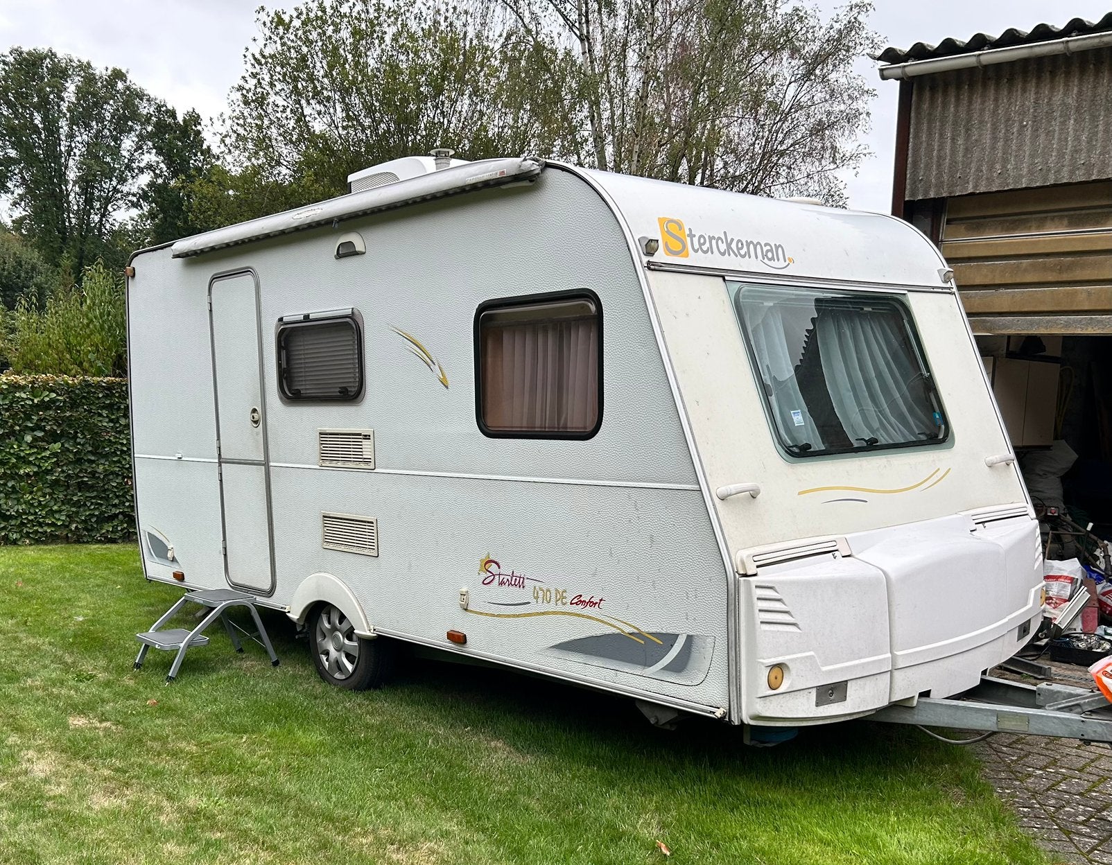 Caravan Sterckeman Starlett 470, Caravans en Kamperen, Stapelbed, Sterckeman, 750 - 1000 kg, Tot en met 6