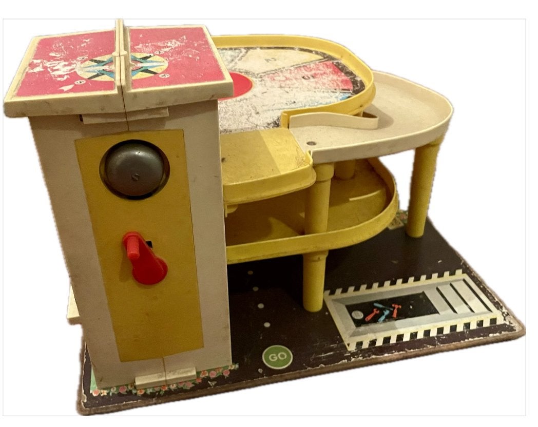 Iconische Fisher-Price Play Family Action Garage Model #930, Ophalen of Verzenden, Zo goed als nieuw