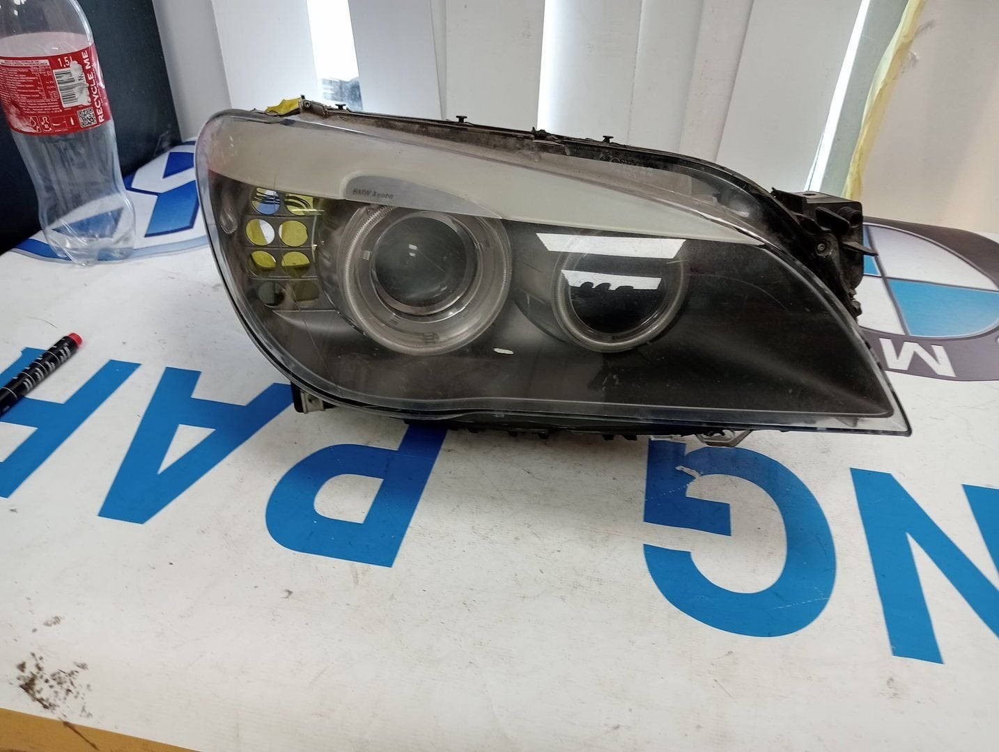 Koplamp BMW 5 Serie E60 Koplamp rechts 7182138, Auto-onderdelen, Gebruikt, -, -, Ophalen of Verzenden