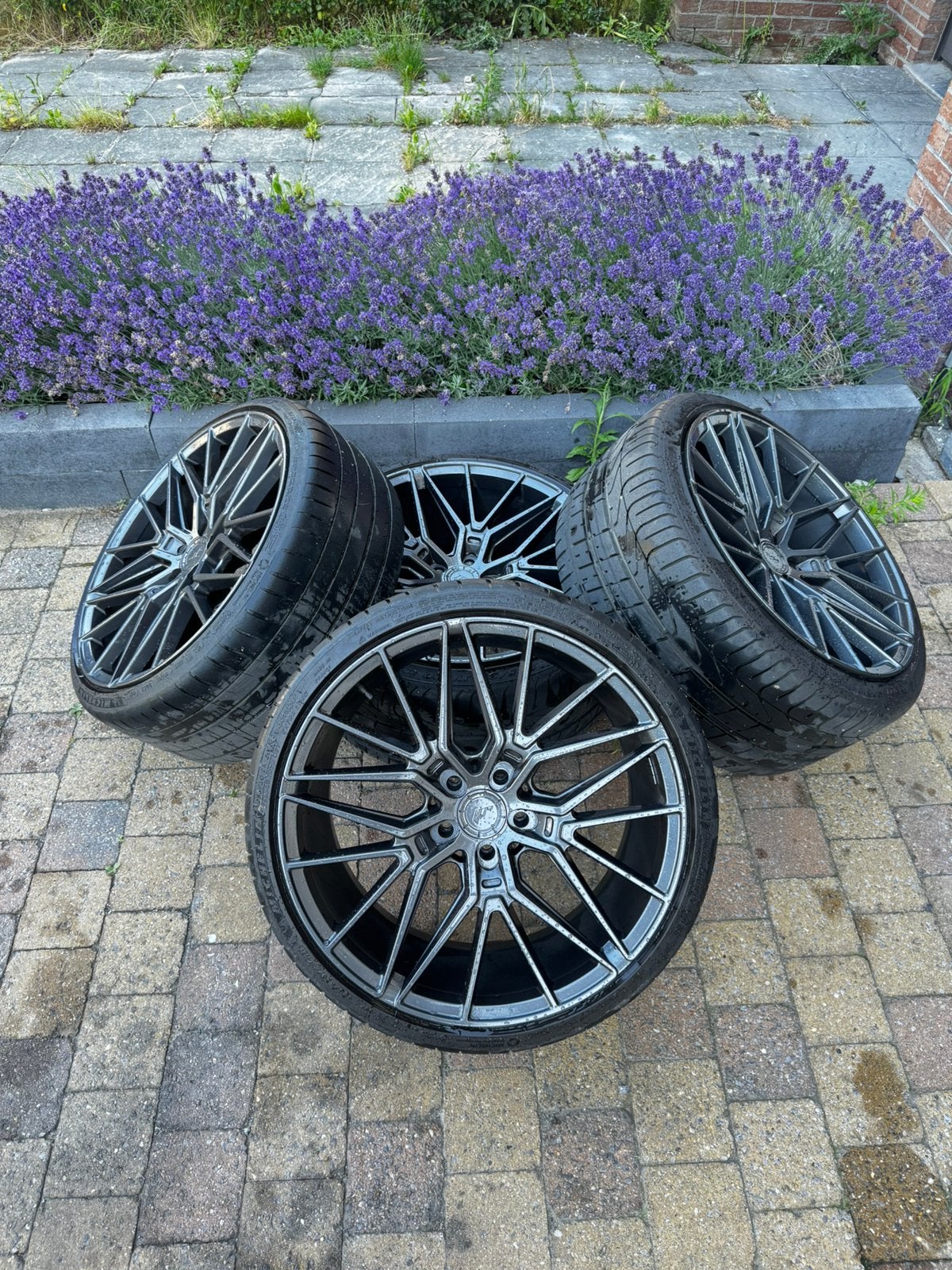 Japan racing r38 20inch velgen breedset 5x112, Auto-onderdelen, Banden en Velgen, Ophalen, 255 mm, Banden en Velgen, Personenwagen