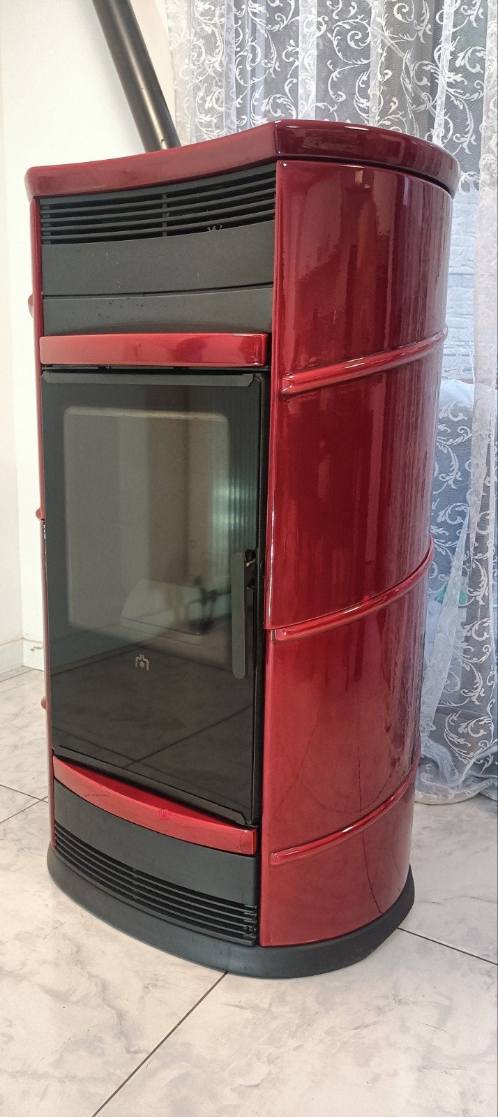 Edilkamin_FATA 13.2kw met gratis levering 1650€, Huis en Inrichting, Kachels, Pelletkachel, Ophalen of Verzenden