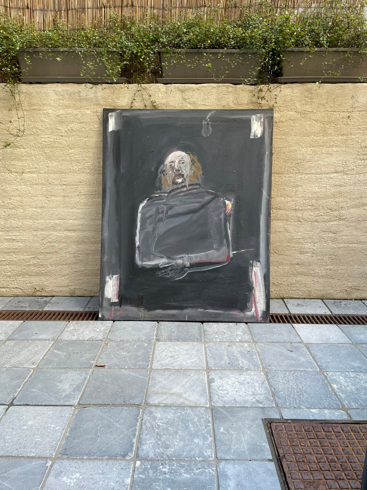 GODFRIED VERVISCH, Ophalen, Olieverf, Overige materialen, Figuren