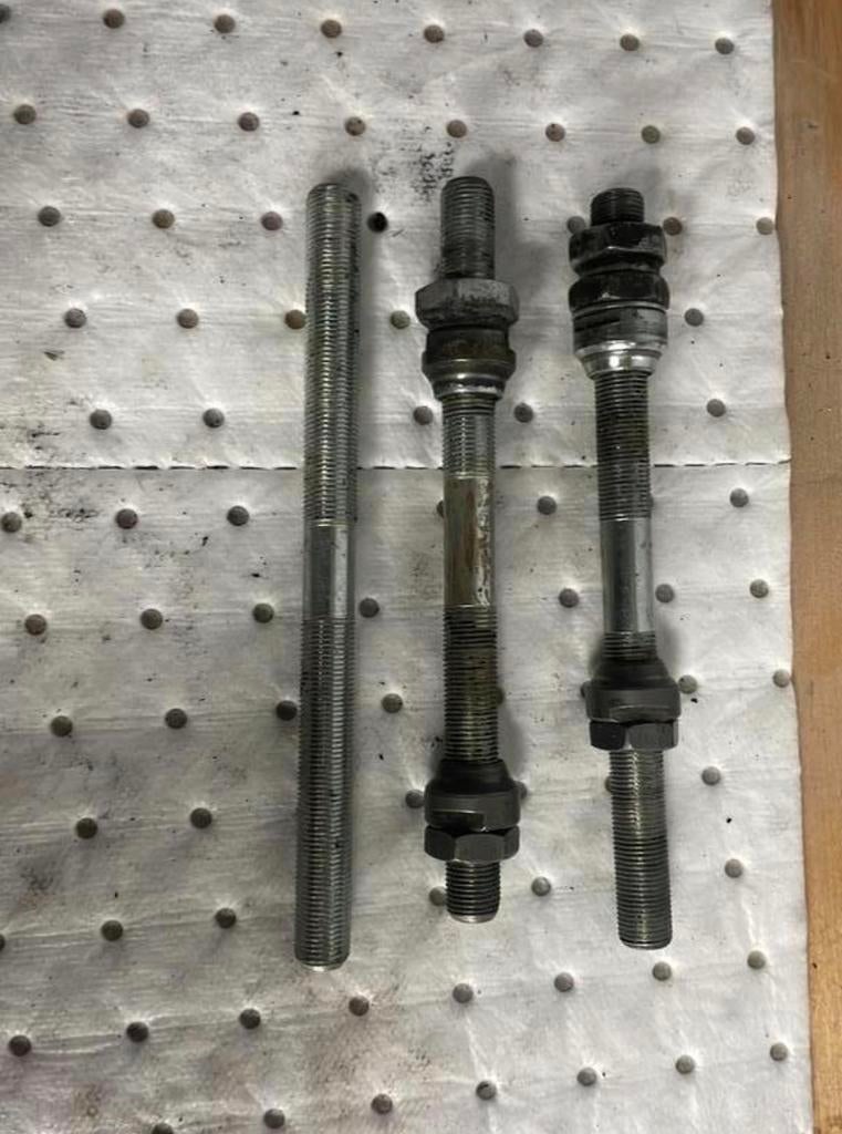 3 voorwielassen Piaggio Vespa Bravo, Fietsen en Brommers, Ophalen of Verzenden, Gebruikt, Vespa