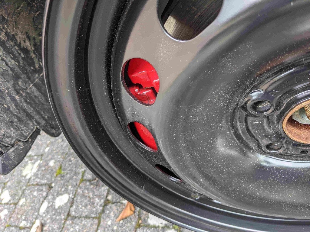 Winterbanden VW Polo GTI 6R/C Michelin Alpin, Ophalen, Gebruikt, 16 inch, Banden en Velgen