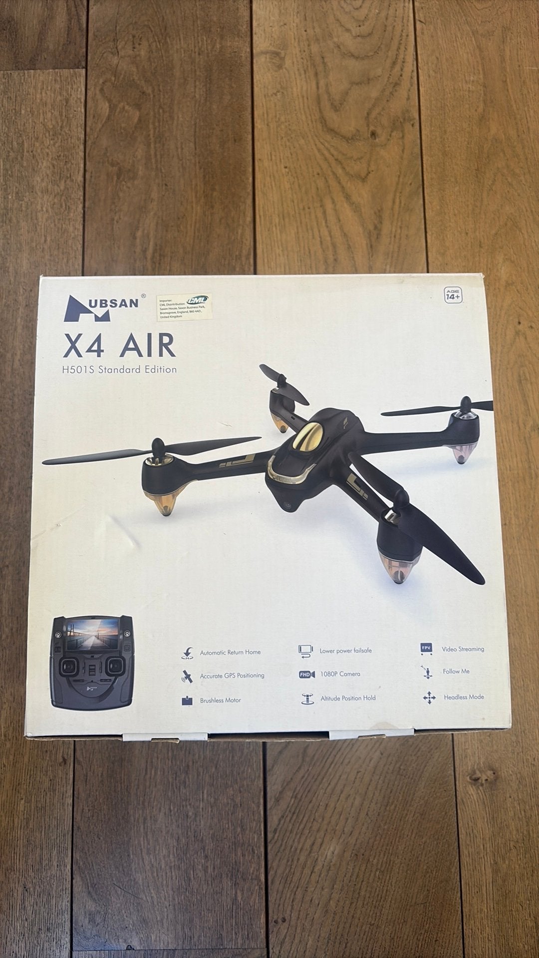 Drone, Audio, Tv en Foto, Drones, 250 tot 900 gram, Gebruikt, Cameradrone, 100 tot 1000 meter