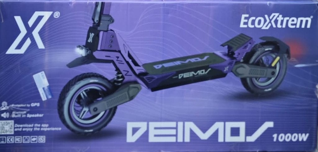 Trottinette électrique Ecoxtrem Deimos DGT – Gris foncé, Enlèvement ou Envoi, Neuf, Step électrique (E-scooter), Ecoxtrem