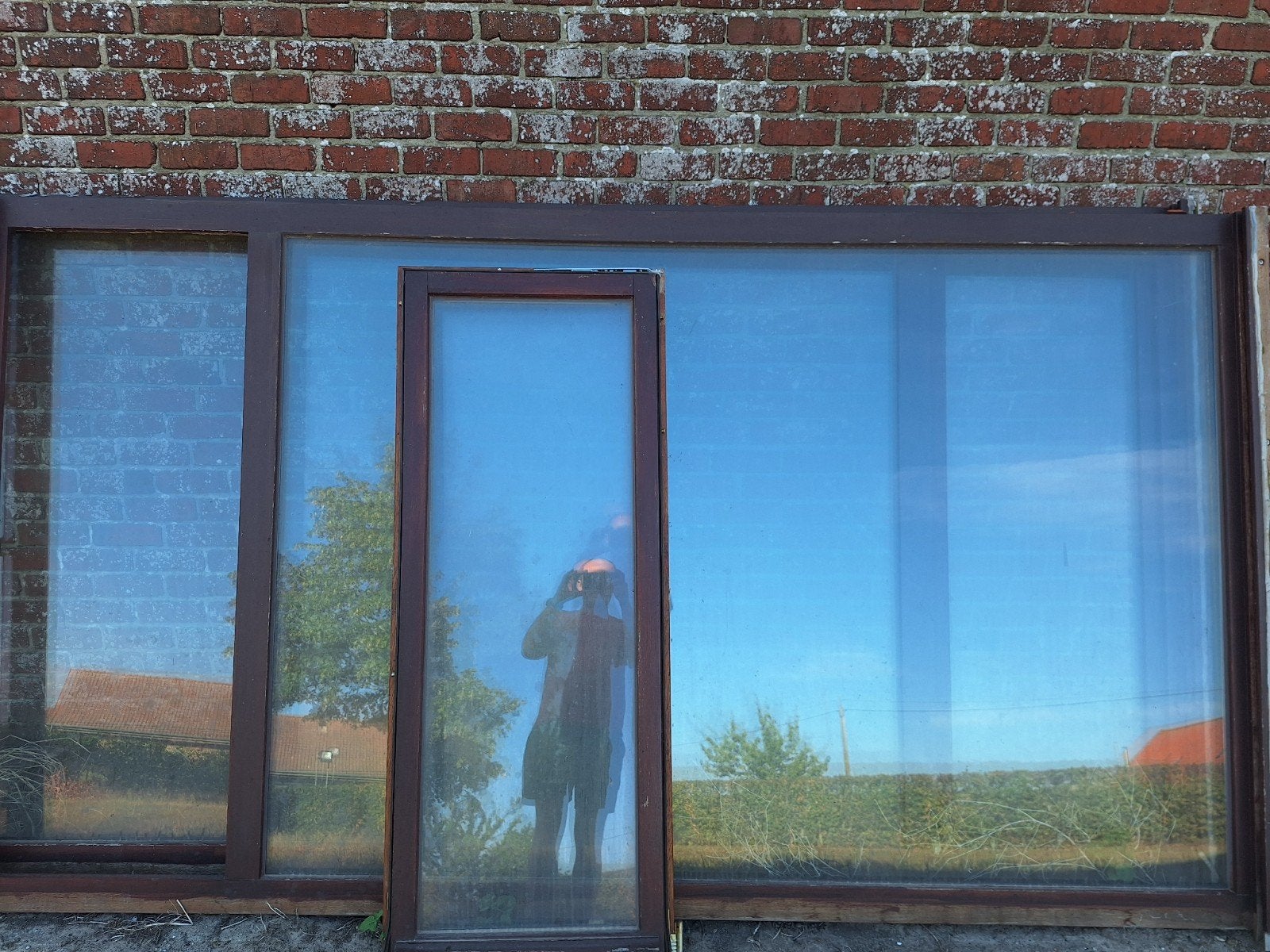 2 ramen dubbel glas, Doe-het-zelf en Bouw, Ophalen