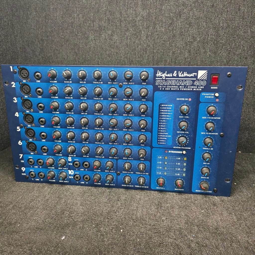 Mixeur motorisé Hughes & Kettner STAGEHAND 400, Enlèvement ou Envoi