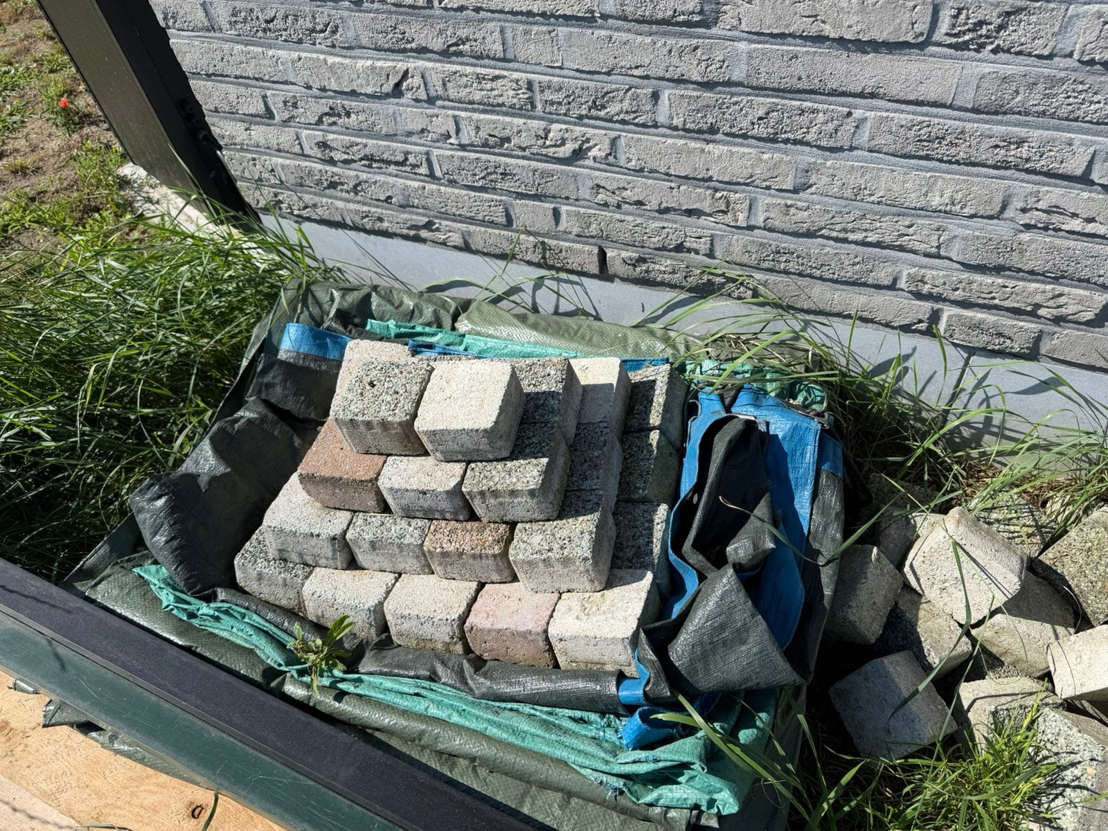 Klinkers - gratis, Ophalen, Gebruikt, Beton, Klinkers