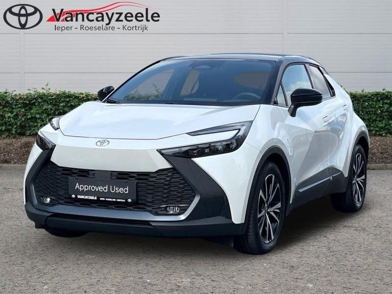 Toyota C-HR Dynamic Plus Bi-Tone+technopack+afneembare trekh, Automaat, Wit, 5 deurs, Hybride Elektrisch/Benzine