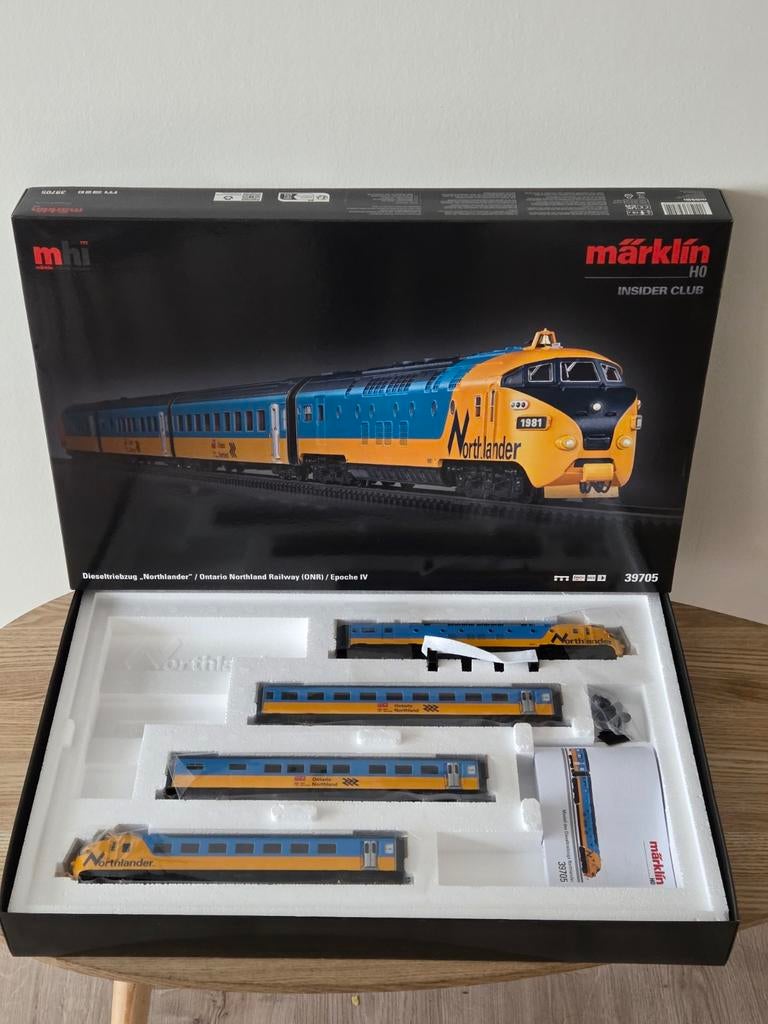 Marklin H0 39705 Northlander, Ophalen, Wisselstroom, Treinset, Nieuw