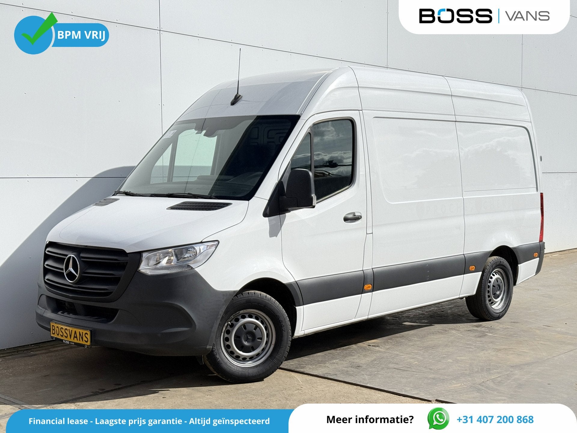 Mercedes-Benz Sprinter 315 1.9 CDI Automaat L2H2 Trekhaak Cl, Automaat, Gebruikt, 4 cilinders, 2000 kg